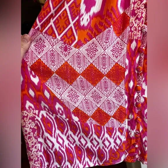 Walker & Wade Kelsey Dress in Flamingo - Picture 4 of 15